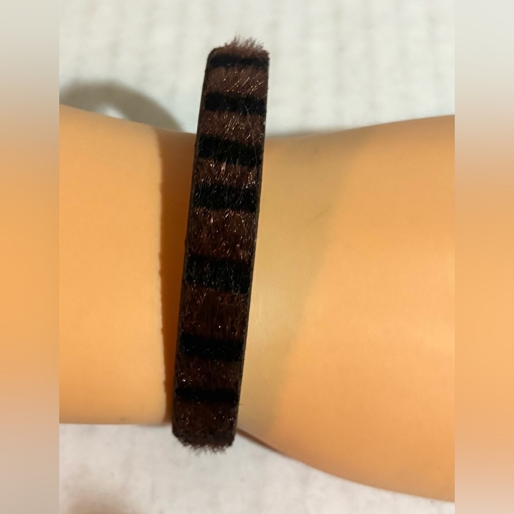 Fashion jewelry animal print genuine leather magnetic bracelet one size